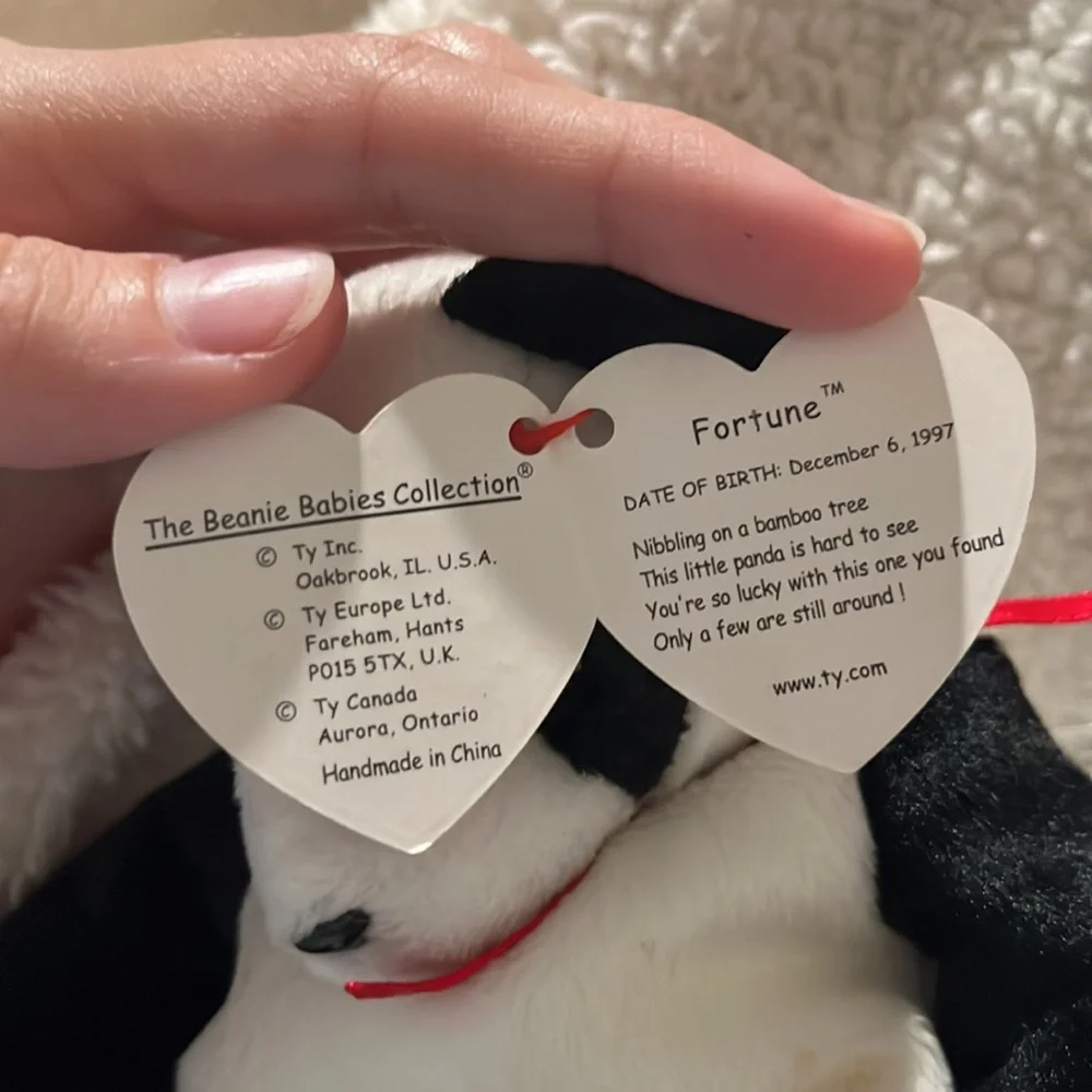 Fortune the Panda Beanie Baby - Picture 5 of 5